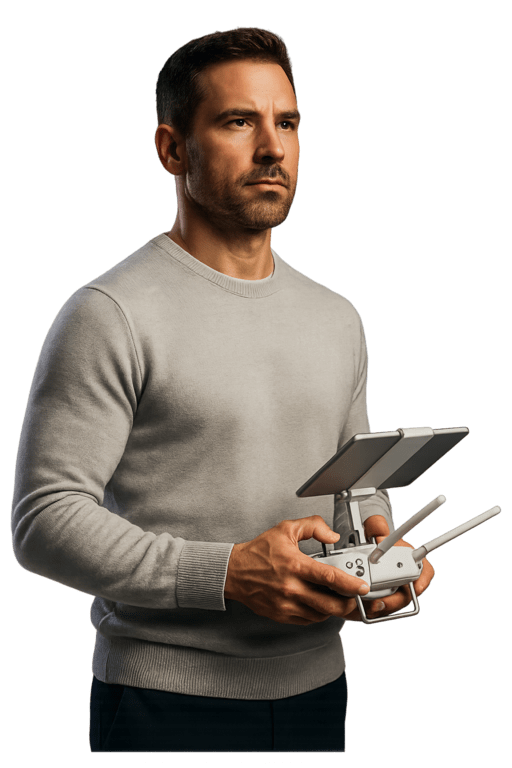 Заснемане с дрон от професионалист